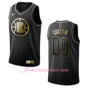 Dresy Los Angeles Clippers Golden Edition Swingman Černá