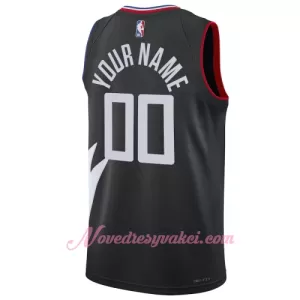 Dresy Los Angeles Clippers Statement Edition Swingman 2023-24 Černá