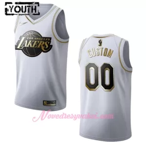 Dresy Los Angeles Lakers Dětské Golden Edition Swingman Bílý