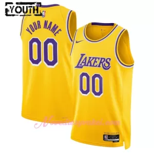 Dresy Los Angeles Lakers Dětské Icon Edition Swingman 2023-24 Žlutá
