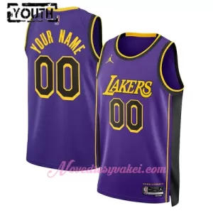 Dresy Los Angeles Lakers Dětské Statement Edition Swingman 2023-24 Modrý