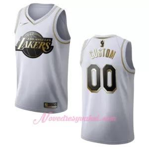 Dresy Los Angeles Lakers Golden Edition Swingman Bílý