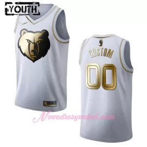 Dresy Memphis Grizzlies Dětské Golden Edition Swingman Bílý