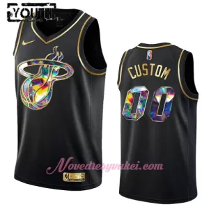 Dresy Miami Heat Dětské Diamond Edition Swingman Černá