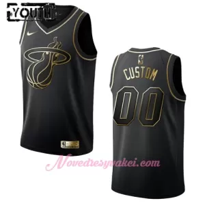 Dresy Miami Heat Dětské Golden Edition Swingman Černá