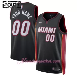 Dresy Miami Heat Dětské Icon Edition Swingman 2023-24 Černá Dresy Miami Heat Dětské Icon Edition Swingman 2023-24 Černá