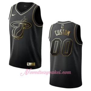 Dresy Miami Heat Golden Edition Swingman Černá