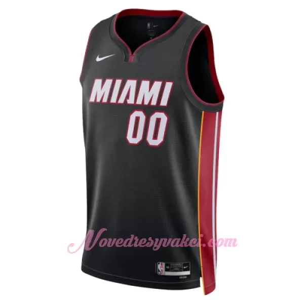 Dresy Miami Heat Icon Edition Swingman 2023-24 Černá