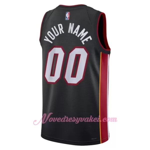 Dresy Miami Heat Icon Edition Swingman 2023-24 Černá