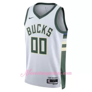 Dresy Milwaukee Bucks Association Edition Swingman 2023-24 Bílý