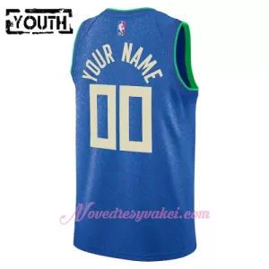 Dresy Milwaukee Bucks Dětské City Edition Swingman 2023-24