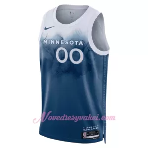 Dresy Minnesota Timberwolves City Edition Swingman 2023-24 Modrý
