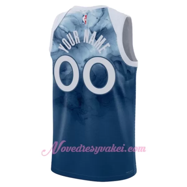 Dresy Minnesota Timberwolves City Edition Swingman 2023-24 Modrý