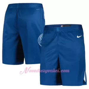 Kraťasy NBA Minnesota Timberwolves City Edition Swingman Modrý