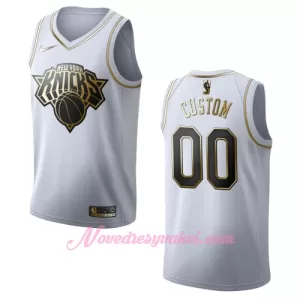 Dresy New York Knicks Golden Edition Swingman Bílý