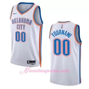 Dresy Oklahoma City Thunder Association Edition Swingman 2023-24 Bílý