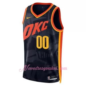 Dresy Oklahoma City Thunder City Edition Swingman 2023-24 Námořnictvo