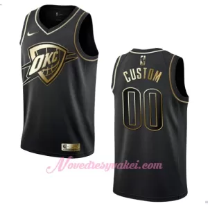 Dresy Oklahoma City Thunder Golden Edition Swingman Černá