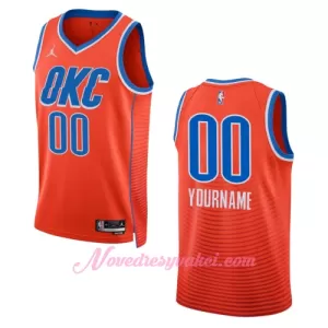 Dresy Oklahoma City Thunder Statement Edition Swingman 2023-24 Oranžový
