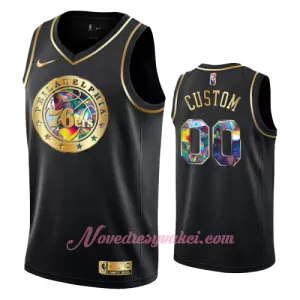 Dresy Philadelphia 76ers Diamond Edition Swingman Černá Dresy Philadelphia 76ers Diamond Edition Swingman Černá