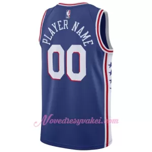 Dresy Philadelphia 76ers Icon Edition Swingman 2023-24 Modrý