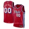 Dresy Philadelphia 76ers Statement Edition Swingman 2023-24 Červené