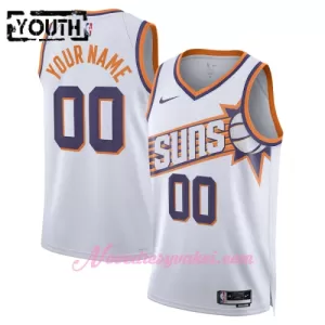 Dresy Phoenix Suns Dětské Association Edition Swingman 2023-24 Bílý