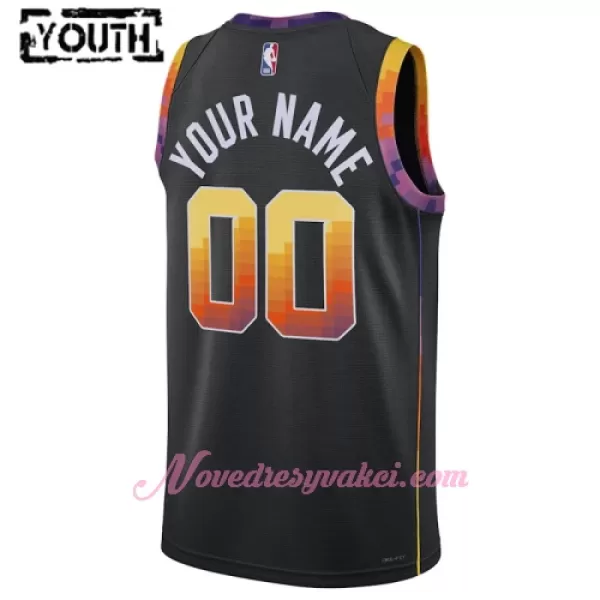 Dresy Phoenix Suns Dětské Statement Edition Swingman 2023-24 Černá