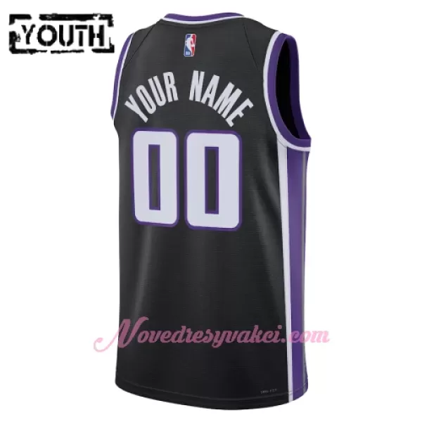 Dresy Sacramento Kings Dětské Icon Edition Swingman 2023-24 Černá
