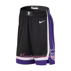 Kraťasy NBA Sacramento Kings Icon Edition Swingman Černá