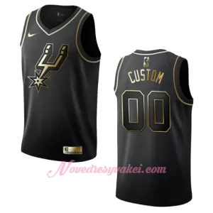 Dresy San Antonio Spurs Golden Edition Swingman Černá