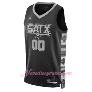 Dresy San Antonio Spurs Statement Edition Swingman 2023-24 Černá