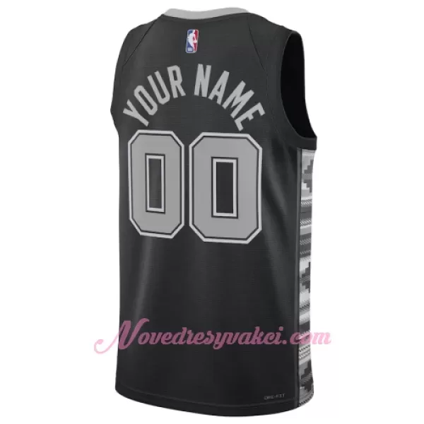 Dresy San Antonio Spurs Statement Edition Swingman 2023-24 Černá