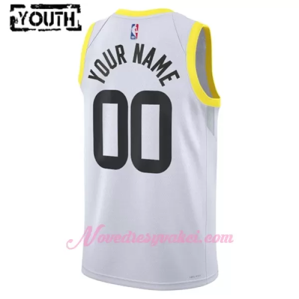 Dresy Utah Jazz Dětské Association Edition Swingman 2023-24 Bílý
