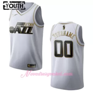 Dresy Utah Jazz Dětské Golden Edition Swingman Bílý Dresy Utah Jazz Dětské Golden Edition Swingman Bílý
