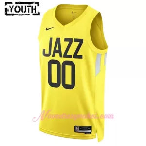 Dresy Utah Jazz Dětské Icon Edition Swingman 2023-24 Žlutá