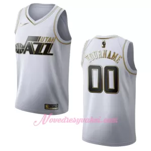 Dresy Utah Jazz Golden Edition Swingman Bílý