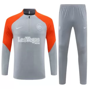 Inter Milán Tréninkové Teplákové Soupravy 2023-24 Šedá