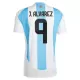 Fotbalové Dresy Argentina Julián Álvarez 9 Domácí 2024