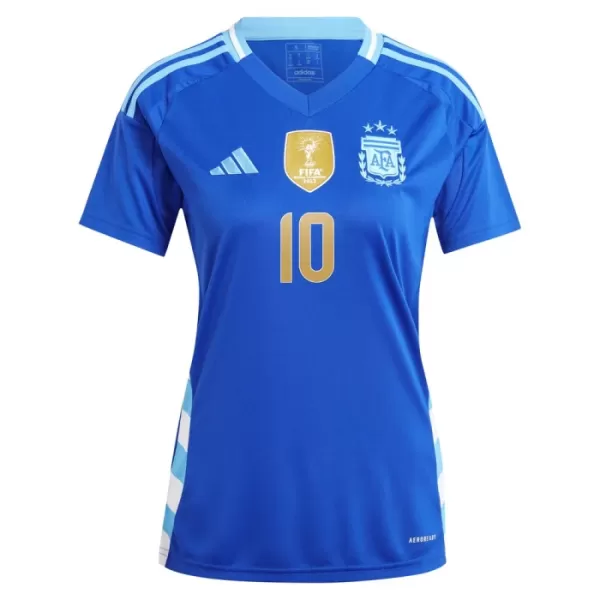 Fotbalové Dresy Argentina Lionel Messi 10 Dámské Venkovní 2024