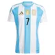 Fotbalové Dresy Argentina Rodrigo de Paul 7 Domácí 2024