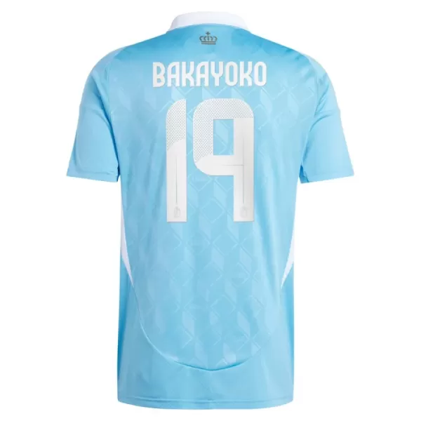 Fotbalové Dresy Belgie Bakayoko 19 Venkovní ME 2024