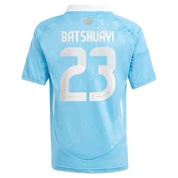 Fotbalové Dresy Belgie Batshuayi 23 Dětské Venkovní ME 2024