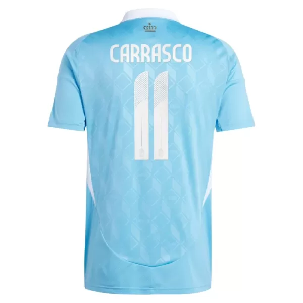 Fotbalové Dresy Belgie Carrasco 11 Venkovní ME 2024