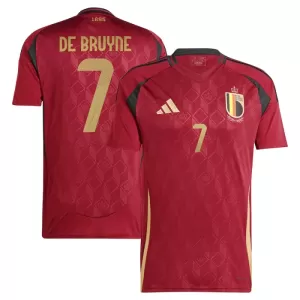 Fotbalové Dresy Belgie Kevin De Bruyne 7 Domácí ME 2024 Fotbalové Dresy Belgie Kevin De Bruyne 7 Domácí ME 2024