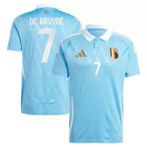 Fotbalové Dresy Belgie Kevin De Bruyne 7 Venkovní ME 2024 Fotbalové Dresy Belgie Kevin De Bruyne 7 Venkovní ME 2024