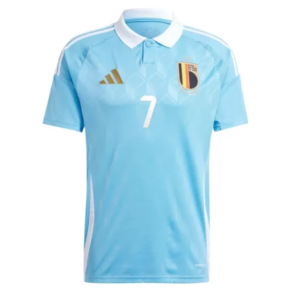 Fotbalové Dresy Belgie Kevin De Bruyne 7 Venkovní ME 2024