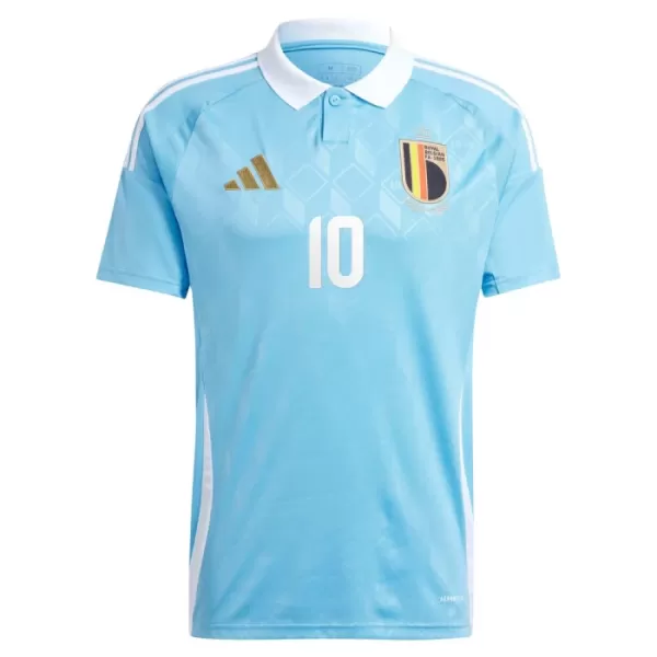 Fotbalové Dresy Belgie Romelu Lukaku 10 Venkovní ME 2024
