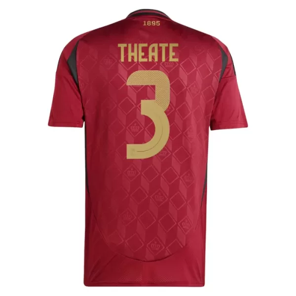 Fotbalové Dresy Belgie Theate 3 Domácí ME 2024