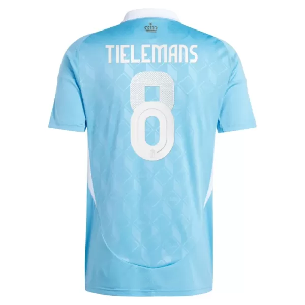 Fotbalové Dresy Belgie Tielemans 8 Venkovní ME 2024
